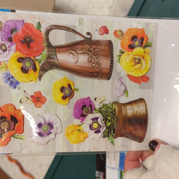 Assorted scrapbooking stickers and paper NWT 10 packs total! - Picture 4 of 9